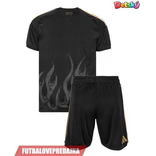 Lacne Dětský Futbalové dres Juventus 2026-27 Krátky Rukáv - Tretina (+ trenírky)